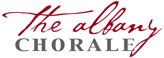 A smaller Albany Chorale logo