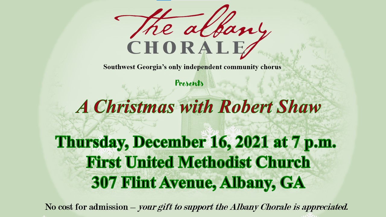 Christmas With Robert Shaw Event Poster
