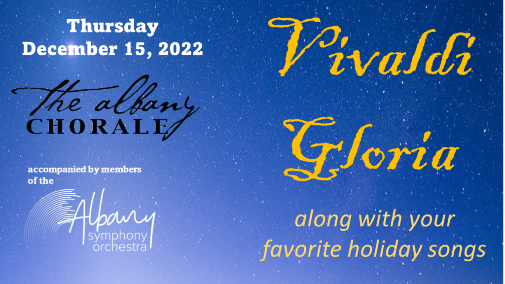 Vivaldi Gloria Concert Venue, date, and time